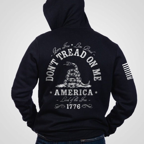 nine line apparel Sweaters - Nine line don’t tread on me zip up hoodie